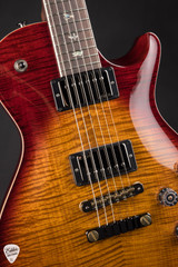 Paul Reed Smith Eddie’s Guitars Wood Library McCarty 594 Singlecut Brazilian/Rosewood Neck Dark Cherry Sunburst Electric Guitar
