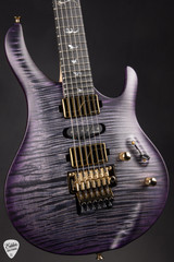 Paul Reed Smith Chleo Limited Edition Satin Charcoal Purple Wraparound Burst Electric Guitar