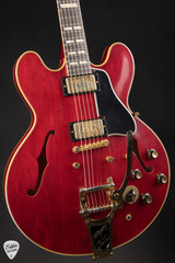 Gibson Custom Back to the Future “1955” ES-345 Collector’s Edition, Light Aged Cherry Red Electric Guitar