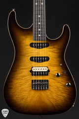 Suhr Standard Roasted Electric Guitar in 2 Tone Tobacco Sunburst