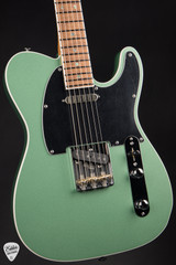 Suhr Eddie’s Guitars Exclusive Roasted Classic T Electric Guitar in Cactus Green Metallic