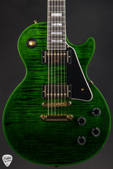 2025 Gibson Custom Shop PSL Les Paul Custom Figured Green Widow Electric Guitar