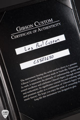 Gibson Certificate of Authenticity