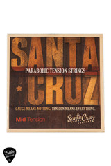 Santa Cruz Parabolic Tension Acoustic Strings Mid Tension (3-Pack)