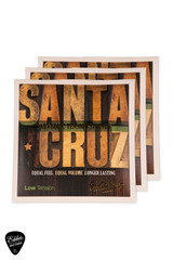 Santa Cruz Parabolic Tension Acoustic Strings Low Tension (3-Pack)