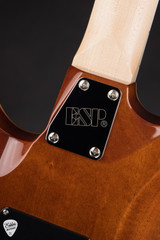 ESP USA M-II DX Electric Guitar in Cranberry Sunburst