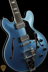 2024 - Collings I-35 LC Deluxe Custom Inlay/ThroBaks/Bigsby - Pelham Blue (Pre-Owned) #232109