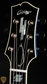 2024 - Collings I-35 LC Deluxe Custom Inlay/ThroBaks/Bigsby - Pelham Blue (Pre-Owned) #232109