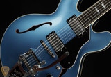 2024 - Collings I-35 LC Deluxe Custom Inlay/ThroBaks/Bigsby - Pelham Blue (pre-owned) #232109