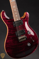 Paul Reed Smith Eddie’s Guitars Wood Library Custom 24 Brazilian FB/Rosewood Neck – Red Tiger Electric Guitar