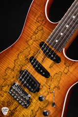 James Tyler Studio Elite HD-P Spalted Maple Honey Burst electric guitar