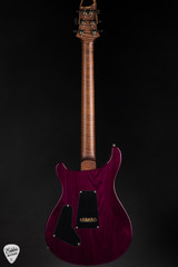Paul Reed Smith Eddie’s Guitars Wood Library Custom 24 Semi-Hollow Swamp Ash/Cocobolo Electric Guitar in Charcoal Purple Burst