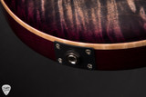 Paul Reed Smith Eddie’s Guitars Wood Library Custom 24 Semi-Hollow Swamp Ash/Cocobolo Electric Guitar in Charcoal Purple Burst
