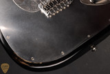 James Trussart Steel O Matic/R. Fortus Style S-Style Paisley Engraved - Black