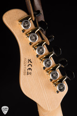 Mayones Aquila Elite S 6 Electric Guitar in Monolith White Gloss