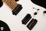 Mayones Aquila Elite S 6 Electric Guitar in Monolith White Gloss
