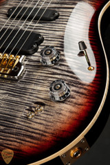 2023 - Paul Reed Smith Eddie's Guitars Wood Library 509 - Charcoal Cherry Burst/Figured Stained Maple Neck