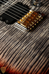 2023 - Paul Reed Smith Eddie's Guitars Wood Library 509 - Charcoal Cherry Burst/Figured Stained Maple Neck