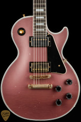 Gibson Custom Shop PSL Murphy Lab Les Paul Custom Heavy Aged Heather Mist Poly Electric Guitar