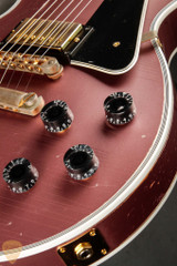 Gibson Custom Shop PSL Murphy Lab Les Paul Custom Heavy Aged Heather Mist Poly Electric Guitar