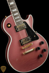 2024 - Gibson Custom Shop PSL Murphy Lab Les Paul Custom Heavy Aged Heather Mist Poly 10.0 #CS400418