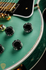 Gibson Custom Shop PSL Murphy Lab Les Paul Custom Heavy Aged Inverness Green Electric Guitar