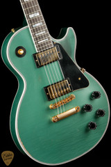 2024 - Gibson Custom Shop PSL Murphy Lab Les Paul Custom Heavy Aged Inverness Green 10.1 #CS400182