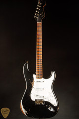 Fender Custom Shop Eddie's Guitars Exclusive Dealer Select Roasted 1963 Stratocaster Heavy Relic - Black
