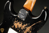 Fender Custom Shop Eddie's Guitars Exclusive Dealer Select Roasted 1963 Stratocaster Heavy Relic - Black