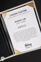 Gibson Custom Shop Murphy Lab 1963 Firebird V w/Maestro Vibrola Light Aged Cardinal Red 8.11 #400273