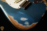 2024 - Fender Custom Shop Limited Edition Red Hot Stratocaster Super Heavy Relic - Super Faded Aged Lake Placid Blue
