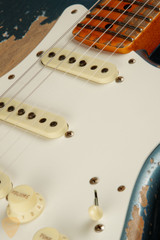 2024 - Fender Custom Shop Limited Edition Red Hot Stratocaster Super Heavy Relic - Super Faded Aged Lake Placid Blue