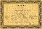 Nik Huber Rietbergen - Gloss Dark Grey Metallic/NAMM Instrument