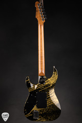 ESP USA M-II FR Electric Guitar in Gold Splatter