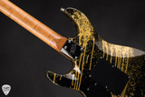 ESP USA M-II FR Electric Guitar in Gold Splatter