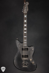 James Trussart Steelmaster - Antique Silver Snake Skin Engraved Black/NAMM Instrument