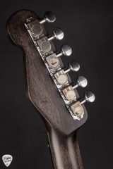 James Trussart Steelmaster - Antique Silver Snake Skin Engraved Black/NAMM Instrument