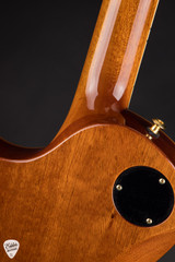 Paul Reed Smith Eddie’s Guitars Wood Library Special Semi-Hollow Figured Maple Neck Electric Guitar in Blood Orange Smokeburst