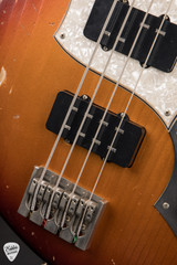 Novo Ivorus Bass Fretless - Mayan Burst