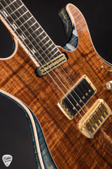 ESP Exhibition Limited  Maverick CTM NT Natural Dark Blue Burst Electric Guitar