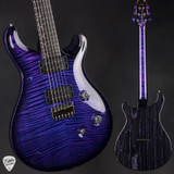PRS Private Stock Custom 24 Curly Maple Replicant Purple Smokeburst Electric guitar