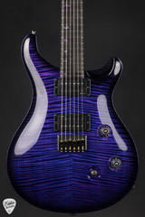 PRS Private Stock Custom 24 Curly Maple Replicant Purple Smokeburst Electric guitar