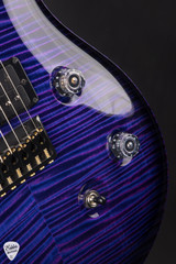 PRS Private Stock Custom 24 Curly Maple Replicant Purple Smokeburst Electric guitar