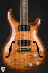 PRS Private Stock Hollowbody II Piezo Koa Natural Smokeburst Electric Guitar