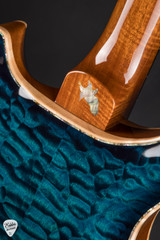 PRS Private Stock Hollowbody II Piezo Blue Tourmaline Electric Guitar