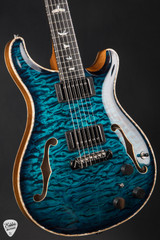 PRS Private Stock Hollowbody II Piezo Blue Tourmaline Electric Guitar