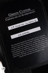 Gibson Custom Shop PSL Les Paul Ultima "Tree of Life" Transparent Geode electric guitar