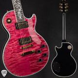 Gibson Custom Shop PSL Les Paul Ultima "Tree of Life" Chablis Pink electric guitar