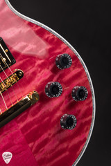 Gibson Custom Shop PSL Les Paul Ultima "Tree of Life" Chablis Pink electric guitar