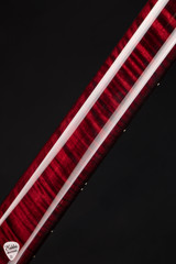 PRS Eddie's Guitars Wood Library Custom 24 Fire Red Smokeburst Electric Guitar